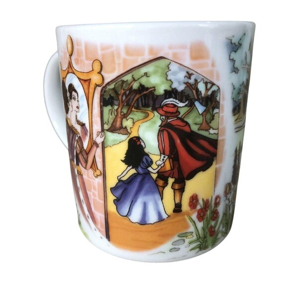 Disney Snow White Seven Dwarfs Mug Paul Cardew Coffee Tea Wicked Witch 2012 - Picture 4 of 11
